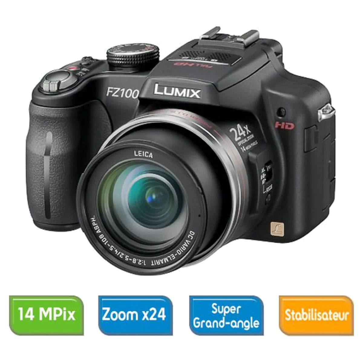 Panasonic Lumix FZ100 reconditionné
