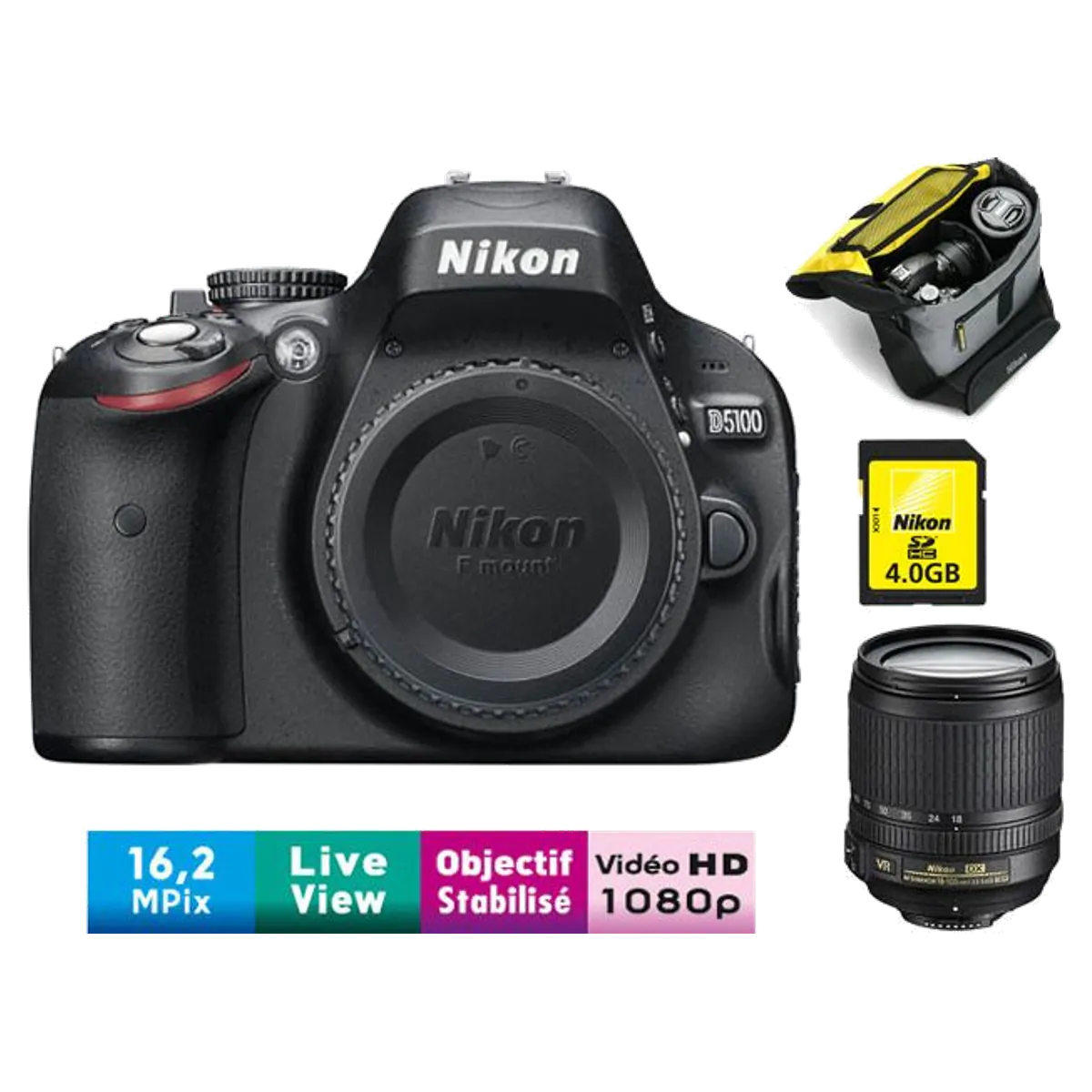 Nikon D5100 reconditionné