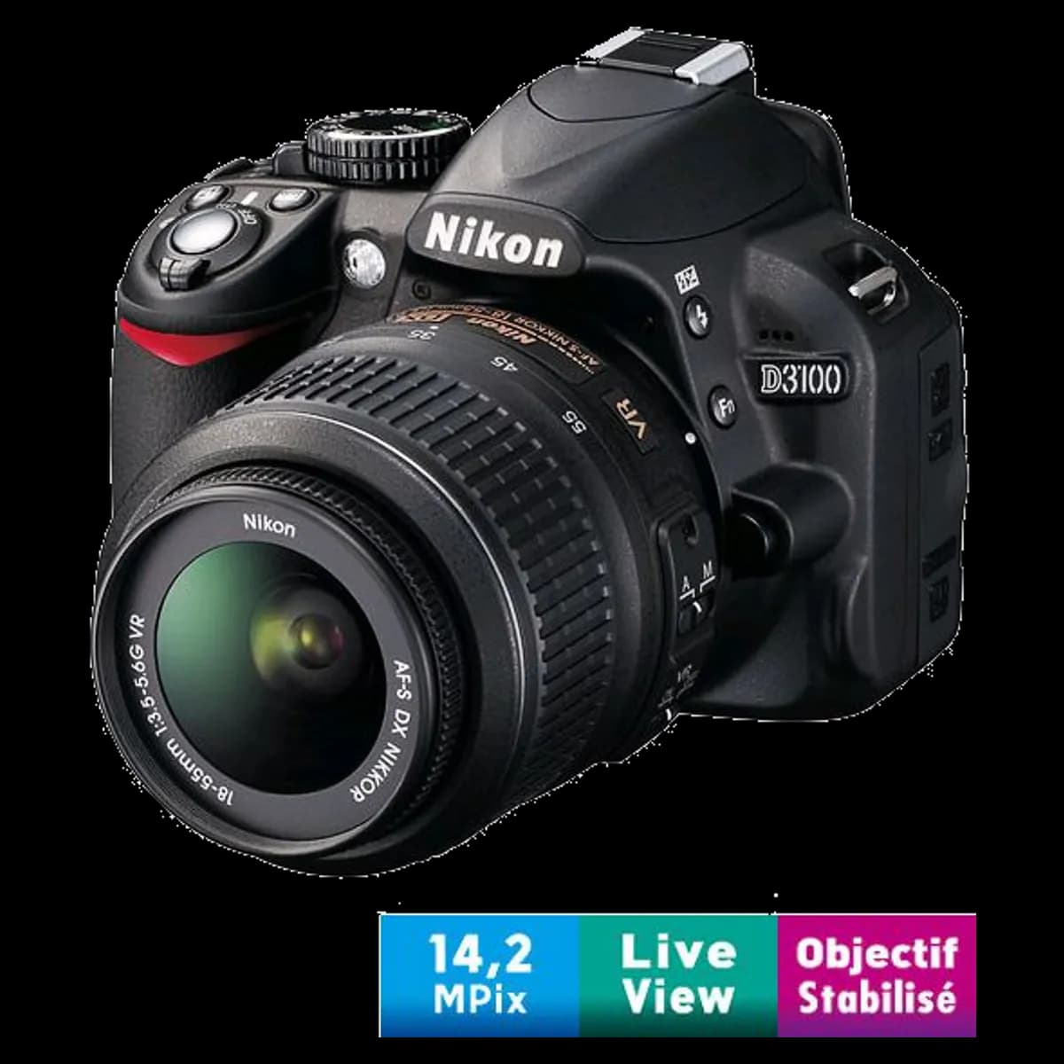 Nikon D3100 reconditionné